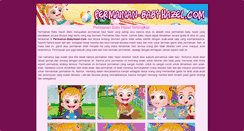Desktop Screenshot of permainan-babyhazel.com
